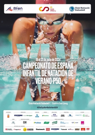 Participació de G. Pradas en el Campionat d'Espanya Infantil de Natació