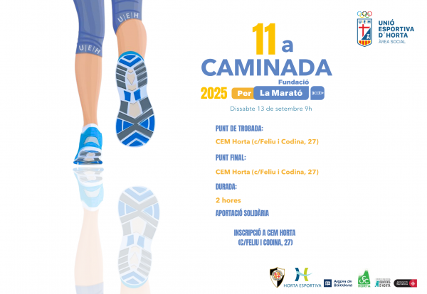 11a Caminada per La Marató de 3Cat