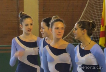 Quatre patinadores de la secció preparen el Campionat de Barcelona de Debutants