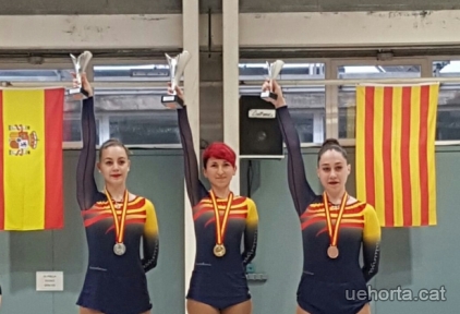 Xantal Ramírez revalida el títol de campiona d'Espanya de Figures Obligatòries a Palafrugell
